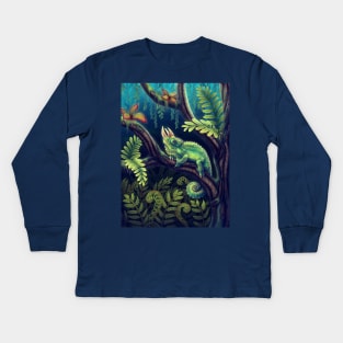 Chameleon Kids Long Sleeve T-Shirt